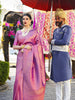 Tempting Purple Kanjivaram Silk Saree