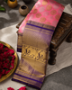 Dark Pink Luxurious Soft Banarasi Silk Saree