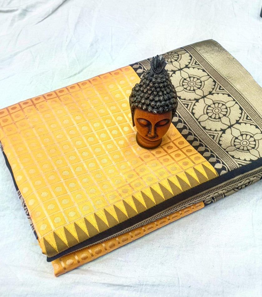 Beautiful Art Silk Jacquard Border Saree