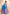 Rama Blue Soft Silk Floral Border Contrast Zari Woven Saree