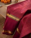 Maroon Luxurious Soft Banarasi Silk Saree