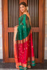 Panoply Green Soft Silk Saree