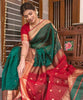 Panoply Green Soft Silk Saree
