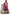 Wine Colour With Golden Patta Combition Soft Lichi Silk Saree Weaving