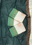 Desirable Beige Soft Silk Saree