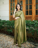 Soft Banarasi Silk Golden Zari Weaving Saree
