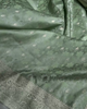 Shailee - Mint Green Satin Katan Silk Saree with Floral Zari Weave