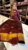 Susurrous Maroon Soft Banarasi Silk Saree With Tremendous Blouse Piece
