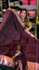Jazzy Wine Soft Banarasi Silk Saree With Snazzy Blouse Piece