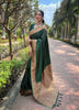 Green Banarasi Katan Soft Silk Saree