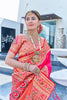 Latest Pink Meenakari Paithani Silk Zari Woven Saree