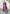 Purple Colour Butti Zari Woven Paithani Silk Saree With Resham Tassel