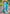 Pacific Blue Banarasi Katan Silk Zari Woven Saree