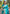 Pacific Blue Banarasi Katan Silk Zari Woven Saree