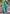 Pacific Blue Banarasi Katan Silk Zari Woven Saree