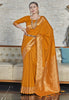 Banarasi Katan Silk Zari Woven Magenta Colour Saree