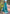 Pacific Blue Organza Floral Dual Zari Woven Saree With Unstitched Blouse