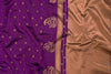Lilac Purple Banarasi Silk Saree