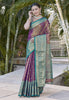 Purple Colour Kanchipuram Tissue Silk Saree