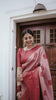 Rufous Red Banarasi Silk Saree