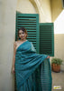 Rose Rama Handloom Tissue Silk Saree