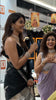 Pooja Hegde Banarasi Noir Blossom Saree