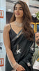 Pooja Hegde Banarasi Noir Blossom Saree
