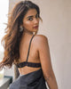 Pooja Hegde Banarasi Noir Blossom Saree