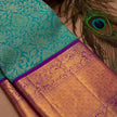 Saarya - Rama Green Soft Silk Jacquard Saree