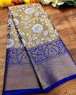 Ranjana - Royal Blue Kanjivaram Silk Saree with Jacquard Weaving
