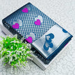 Premium Soft Silk Saree with Heart Buti Weaving – Teal Blue & Silver Zari