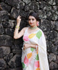 Sensational White Soft Silk Saree