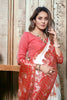 Precious White Soft Banarasi Silk Saree