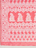 Vibrant Peach Cotton Silk Saree