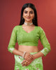 Aplomb Parrot Cotton Silk Saree