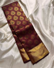 Aplomb Wine Soft Silk Saree