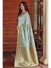 Beauteous Grey Soft Silk Saree