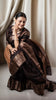 Ravishing Black Soft Silk Saree