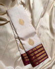 Amazing Off White Soft Silk Saree