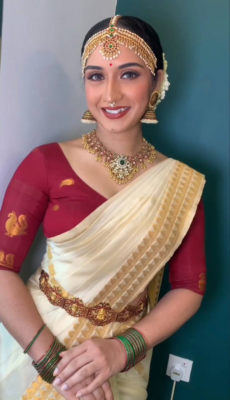 Embrocation Off White Soft Silk Saree