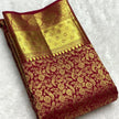 Royal Rani Pink Banarasi Silk Saree with Rich Gold Zari Weaving | Traditional Wedding & Festive Wear
