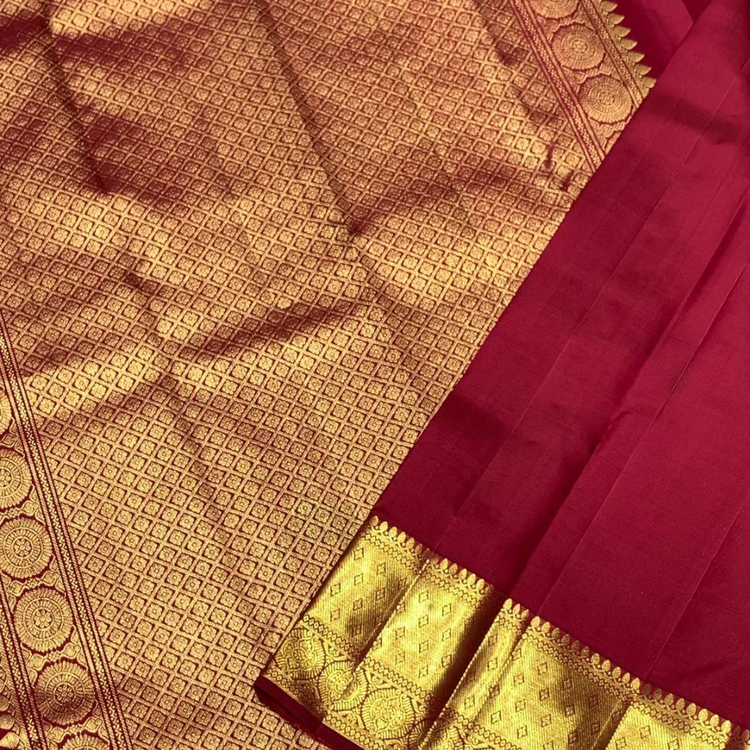 Royal Rani Pink Banarasi Silk Saree with Rich Gold Zari Weaving | Traditional Wedding & Festive Wear