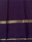 Purple & Grey Silk Saree with Paisley Zari Motif