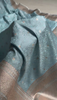 Elegant Sky Blue Banarasi Silk Saree with Intricate Zari Weaving
