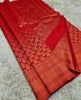 Ambika – Red Kanjivaram Silk Saree with Traditional Jacquard Work